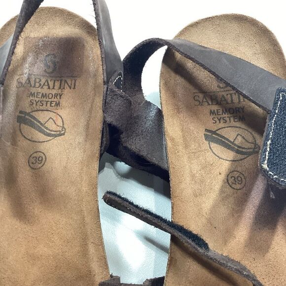 Sabatin Brown‎ Leather Sandals EU 39 - Picture 16 of 16